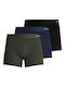 Men's Boxers Forest Night/Black/Navy blazer 3Pack