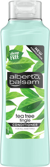 Alberto Balsam Tea Tree Tingle Conditioner Ενυδάτωσης για Ξηρά Μαλλιά 350ml