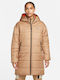 Nike Women's Long Puffer Jacket for Winter with Hood ''''''