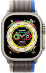 Apple Watch Ultra Titanium 49mm Αδιάβροχο με eS...