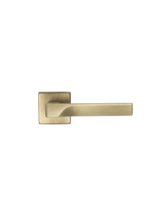 Front Door Knob cu rozeta Manital Flash Pair Bronz