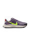 Nike Pegasus Trail 3 Γυναικεία Αθλητικά Παπούτσια Trail Running Canyon Purple / Volt / Venice / Habanero Red / Phantom / Black