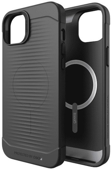 Gear4 Gear4 Havana Snap Задна корица Силикон Черен (iPhone 14)