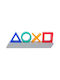 Paladone Lampă decorativă pentru copii Playstation Heritage Icons Multicolor