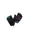 Martes Bayon 92800356849 Halber Finger Damen Fahrradhandschuhe Schwarz