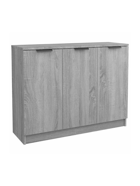 Wooden Buffet Γκρι Sonoma L90.5xW30xH70cm