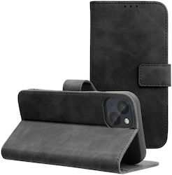 Forcell Tender Brieftasche Synthetisches Leder Schwarz (iPhone 14)