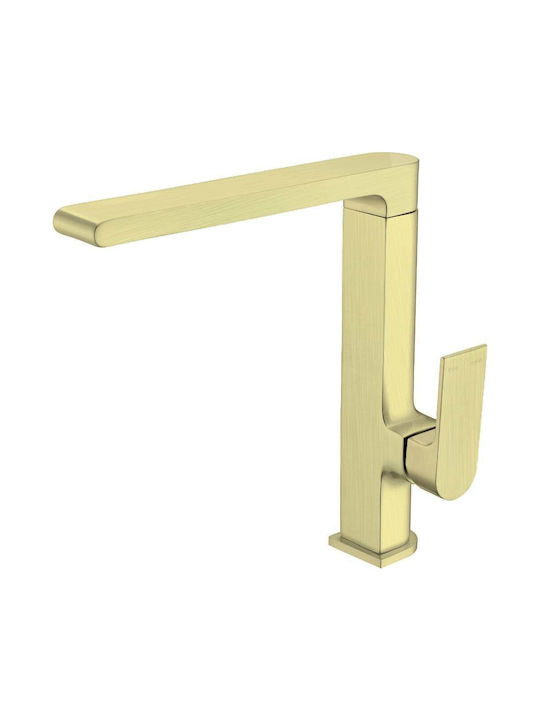 Sparke Lume Kitchen Faucet Counter Brushed Gold