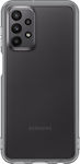 Samsung Soft Clear Back Cover Σιλικόνης Μαύρο (Galaxy A23)