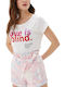 Factory Price Love Is Blind Women's T-shirt White