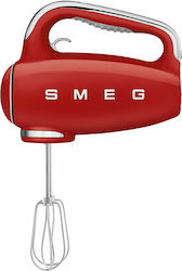 Smeg Μίξερ Χειρός 250W Κόκκινο