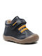 Step Easy Kids Sneakers with Scratch Navy Blue