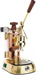 La Pavoni Professional Χειροκίνητη για Αλεσμένο Καφέ Rame Gold