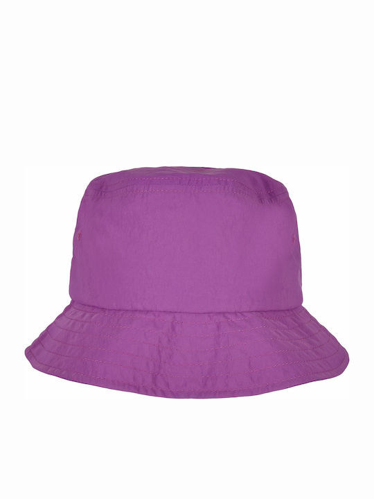 Flexfit Υφασμάτινo Ανδρικό Καπέλο Στυλ Bucket Μωβ