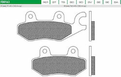 Newfren Motorradbremsbeläge Vorderseite für Daytona DY 50 Kawasaki JOY-R Kymco Spike 125 / Menschen Modenas X-CITE / Kriss Triumph Daytona / Sprint / Tiger / Trident / Trophäe Yamaha XC / TZR