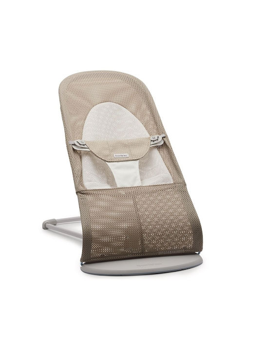 BabyBjorn Χειροκίνητο Relax Μωρού Balance Soft Grey/Beige για Παιδί έως 13kg