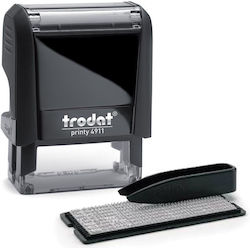 Next Trodat Printy Typomatic Rectangular Self-Inking DIY Stamp Kit