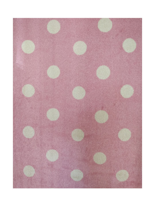 Pink Dots 8334/G Kids Rug Roz 80x150cm