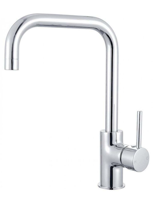Sparke Gilda Tall Kitchen Faucet Counter Silver