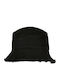 Flexfit Fabric Women's Bucket Hat Black