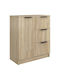 Sideboard Wooden with Drawers Sonoma Oak 60x30x70cm