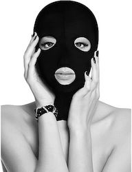 Shots Ouch Subversion Mask BDSM Μάσκα with Open Mouth & Eye σε Μαύρο Χρώμα