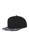 6089R Ανδρικό Jockey με Ίσιο Γείσο Black/Grey