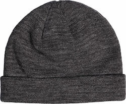 Mstrds Knitted Beanie Cap Charcoal