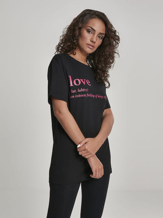 Mister Tee Love Definition Damen Oversized T-Sh...