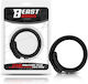IntoYou Beast Rings Solid Silicone Adjustable Strip Cock Ring 15-21cm Black