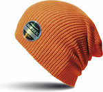 Result Ανδρικός Beanie Σκούφος σε Πορτοκαλί χρώμα