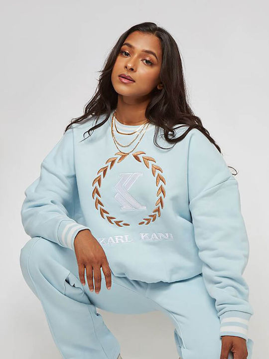 Karl Kani Women's Sweatshirt Light Blue