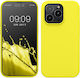 KWmobile Back Cover Σιλικόνης Lemon Yellow (iPh...