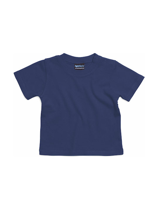 Babybugz Παιδικό T-shirt Navy Μπλε