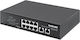 Intellinet 561402 Unverwaltet L2 PoE+ Switch mit 8 Ports Gigabit (1Gbps) Ethernet