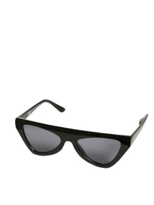 Urban Classics Porto Women's Sunglasses with Black Plastic Frame and Black Lens TB3580-00007