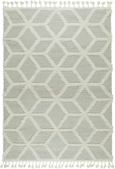 Koulis Carpets Thick 757 με Κρόσια 133x190cm Grey / Cream