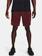 Men's Sports Monochrome Shorts Burgundy