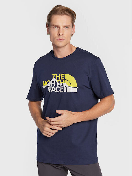 The North Face T-shirt Navy Μπλε