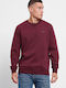 Funky Buddha Men's Sweatshirt Burgundy