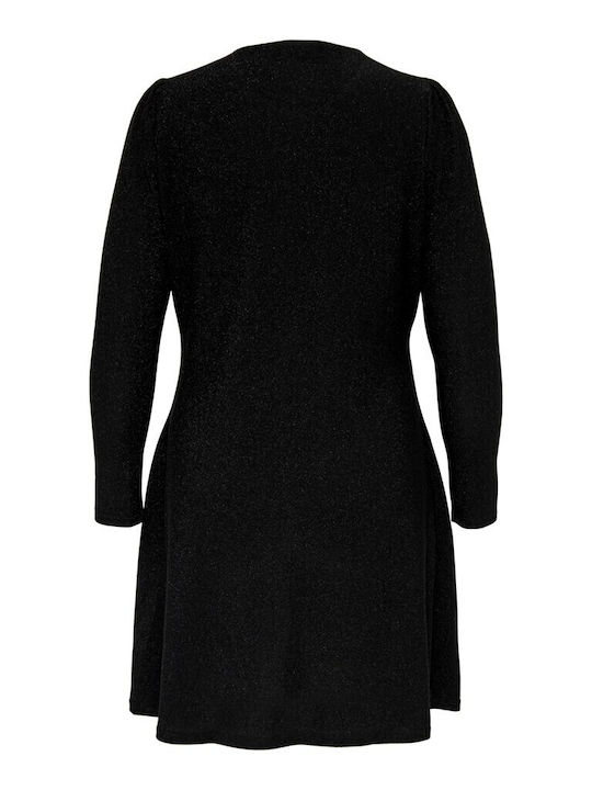 Only Mini All Day Φόρεμα Μακρυμάνικο Μαύρο