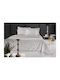 Guy Laroche Set Husă de Pilotă King Size cu 2 Fețe de Pernă 260x260 Blend Ciment