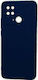 Matt Back Cover Silicone 1.2mm Dark Blue (Redmi 10A)