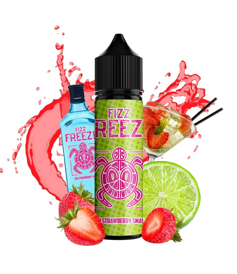 Mad Juice Flavor Shot Fizz Freeze Gin Strawberry Smash 15ml/60ml