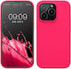 KWmobile Back Cover Σιλικόνης Neon Pink (iPhone...