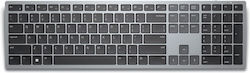 Dell KB700 Fără fir Doar tastatura Engleză US Argint