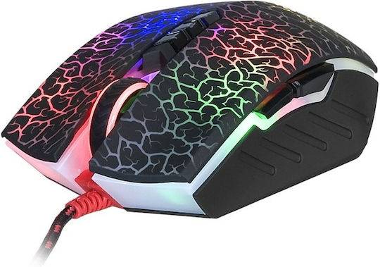 A4Tech Bloody Blazing A70 RGB Gaming Ποντίκι 4000 DPI Μαύρο