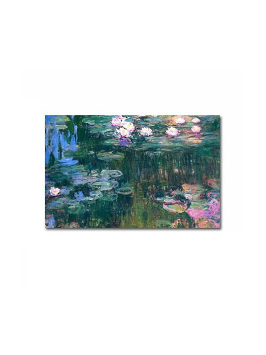 Homeplus Νουφαρα Πίνακας σε Καμβά 70x45cm