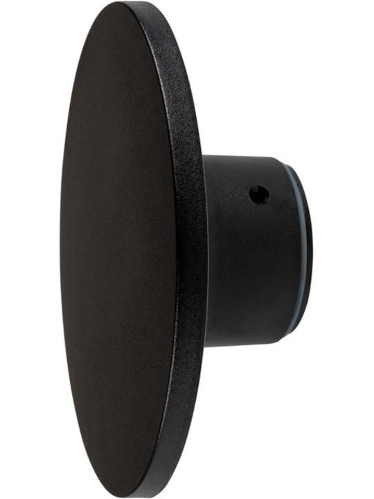 Optonica Επιτοίχια Εξωτερική Πλαφονιέρα LED IP65 12W με Θερμό Λευκό Φως 16x6εκ.