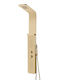 Sparke Clora Duschsäule mit Hydromassage 160cm Gold